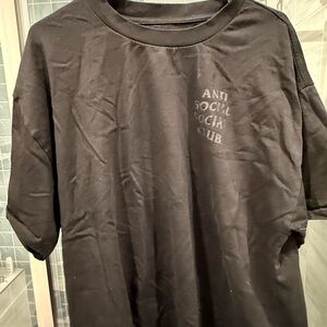 Anti Social Social Club Charcoal Tee